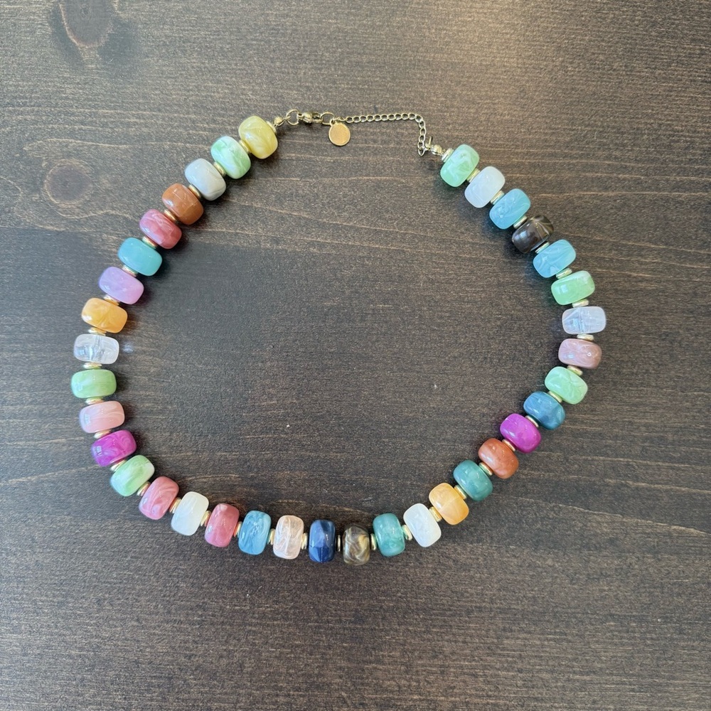 Multicolor Beaded Necklace - Women’s Jewelry new without tag